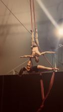 Performances duo tissu Aerien