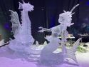 Sculpture sur glace