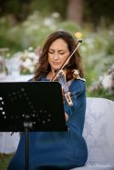 Prestation musicale au violon