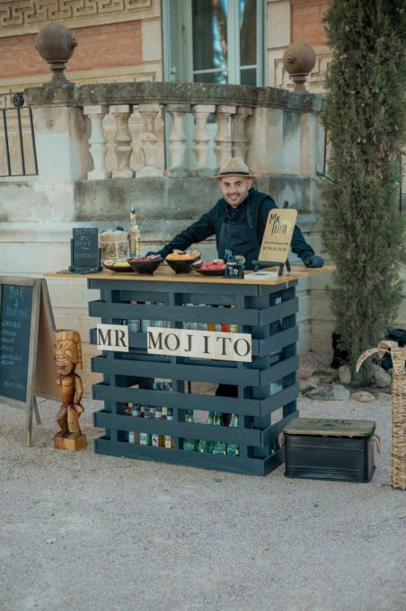 Bar à Mojitos pour le Mariage de V & B.