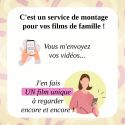 Montage film souvenirs - Jour J