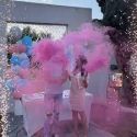 Feux d’artifices mariage gender reveal